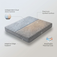 Climatix Dual Zone Thermal Mattress — infographic