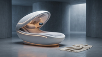 SomnaVault Aura Sleep Pod — Lifestyle
