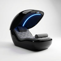 SomnaVault Noir Zenith Sleep Pod — Studio Shot