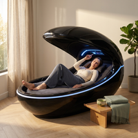 SomnaVault Noir Zenith Sleep Pod — Lifestyle
