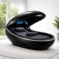 Sleep Pod Designed for Deep Recovery, Enclosed Capsule, Ambient Lighting, Touchscreen Control