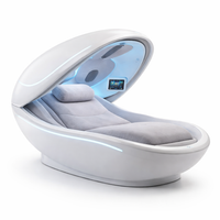 Premium Sleep Pod Designed for Deep Rest Recovery, Private Capsule Design, Ambient Light Control, Touchscreen Interface
