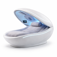 Premium Sleep Pod Designed for Deep Rest Recovery, Private Capsule Design, Ambient Light Control, Touchscreen Interface