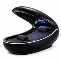 Sleep Pod Designed for Deep Recovery, Enclosed Capsule, Ambient Lighting, Touchscreen Control