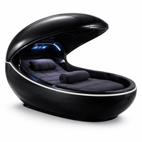 Sleep Pod Designed for Deep Recovery, Enclosed Capsule, Ambient Lighting, Touchscreen Control