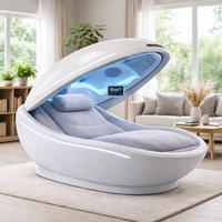 Premium Sleep Pod Designed for Deep Rest Recovery, Private Capsule Design, Ambient Light Control, Touchscreen Interface